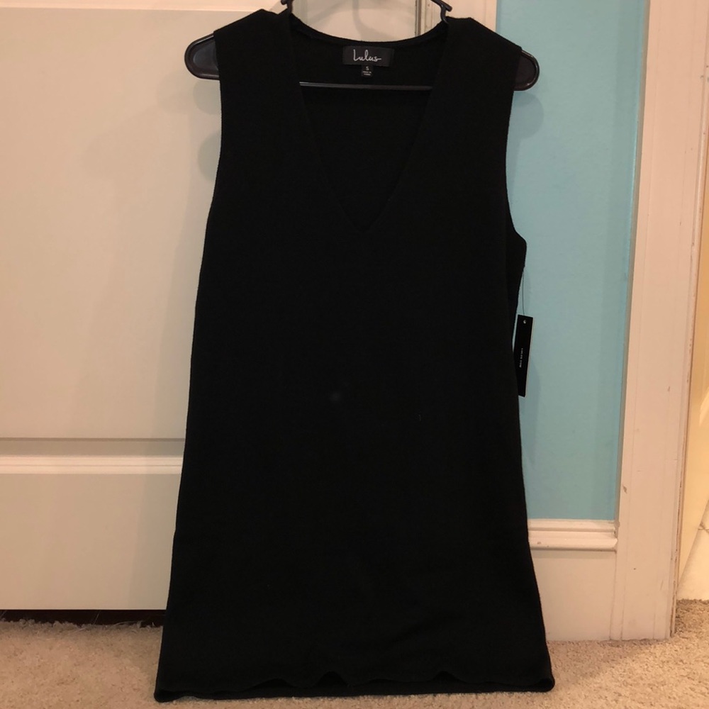 Lulus black sleeveless dress